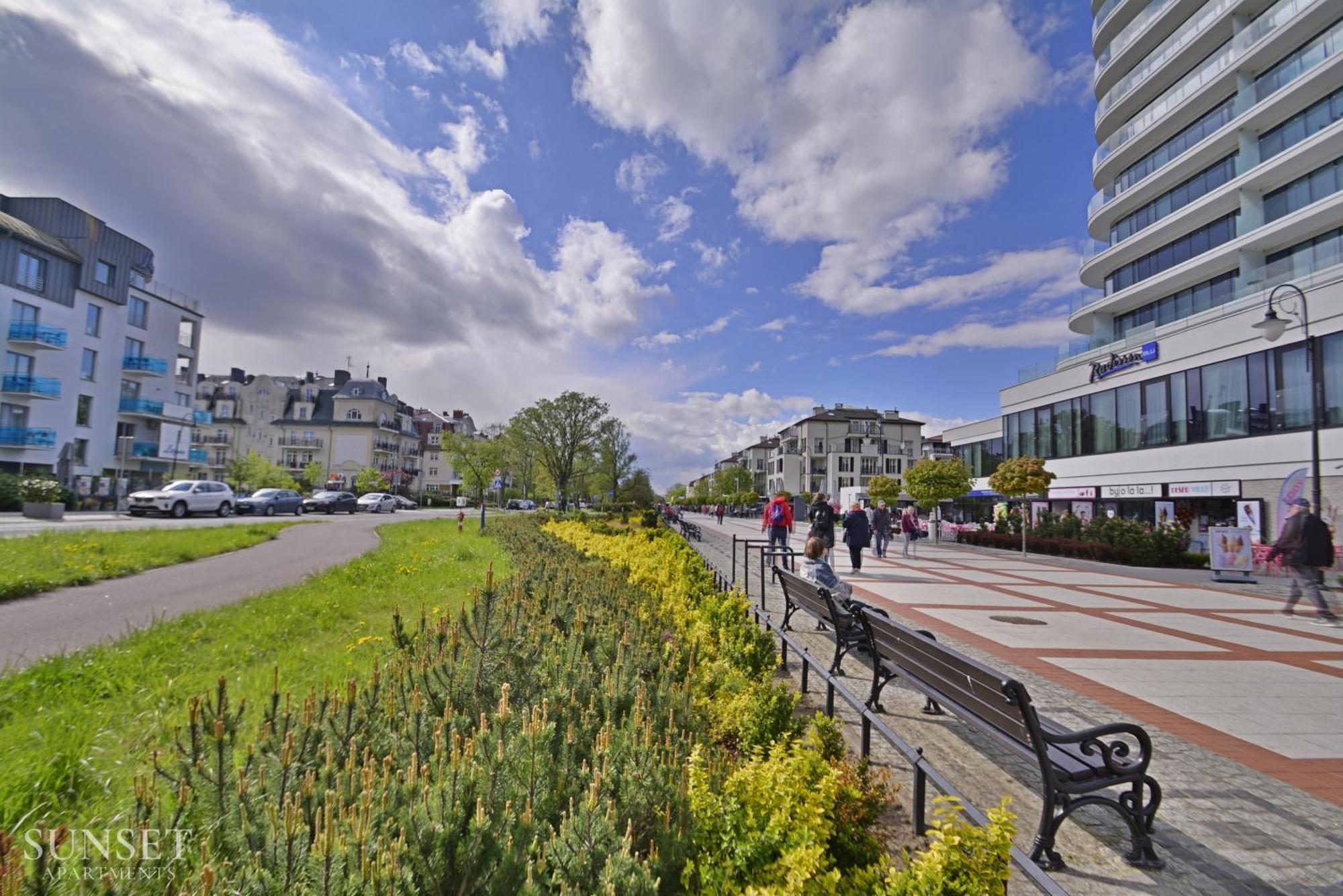 Baltic Park Fort 204G Plaza 100M - Sunset Apartments Свіноуйсьце Екстер'єр фото